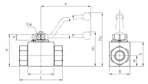 Blokkogelkraan BKH-20S-1123